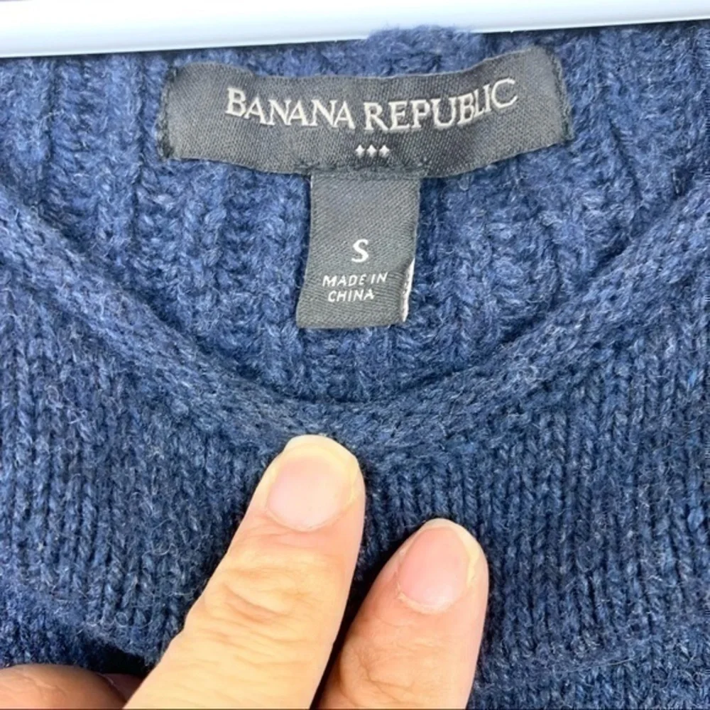 Banana Republic Men’s Shirt pullover Blue Navy S